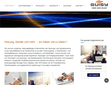 Tablet Screenshot of guisy.de